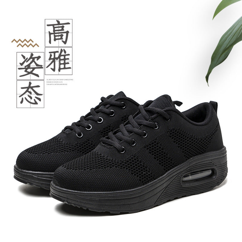 Dame Luftpolster Sneakers med åndbar struktur og stødabsorberende design Stilla