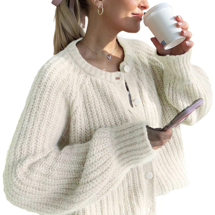 Dame Krammende Strikpullover Stilla