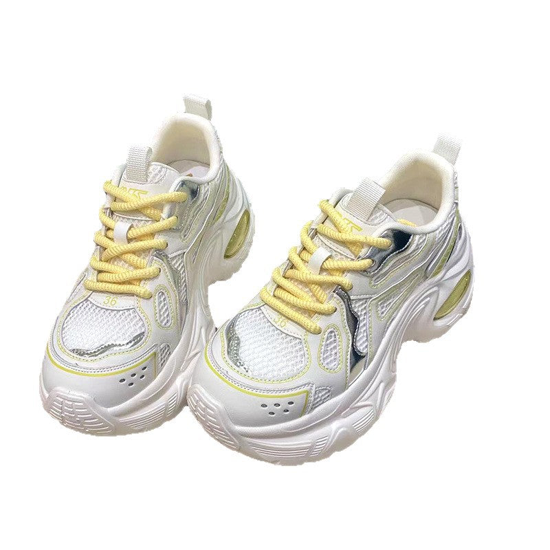 Dame let mesh sneakers i sporty design Stilla