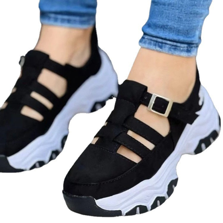 Dame Sporty Sneakers med åndbare indsats og skridsikker sål Stilla