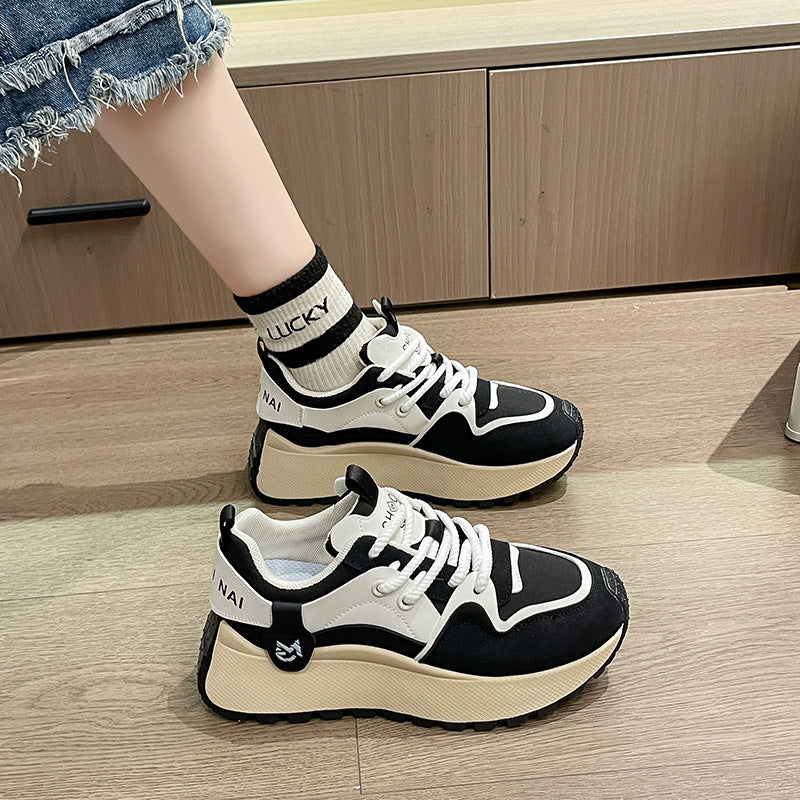Dame Sporty High-Top Sneakers med ekstra polstring og skridsikker sål Stilla