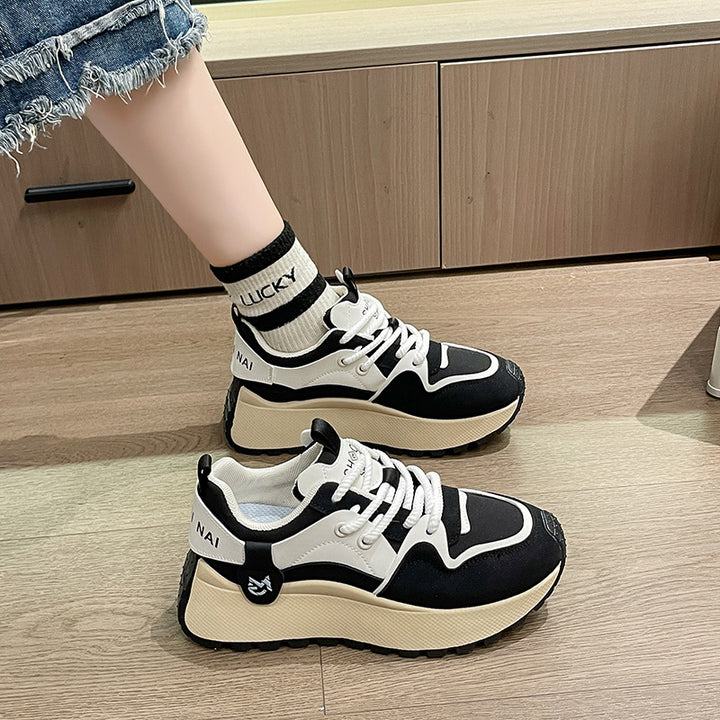 Dame Sporty High-Top Sneakers med ekstra polstring og skridsikker sål Stilla