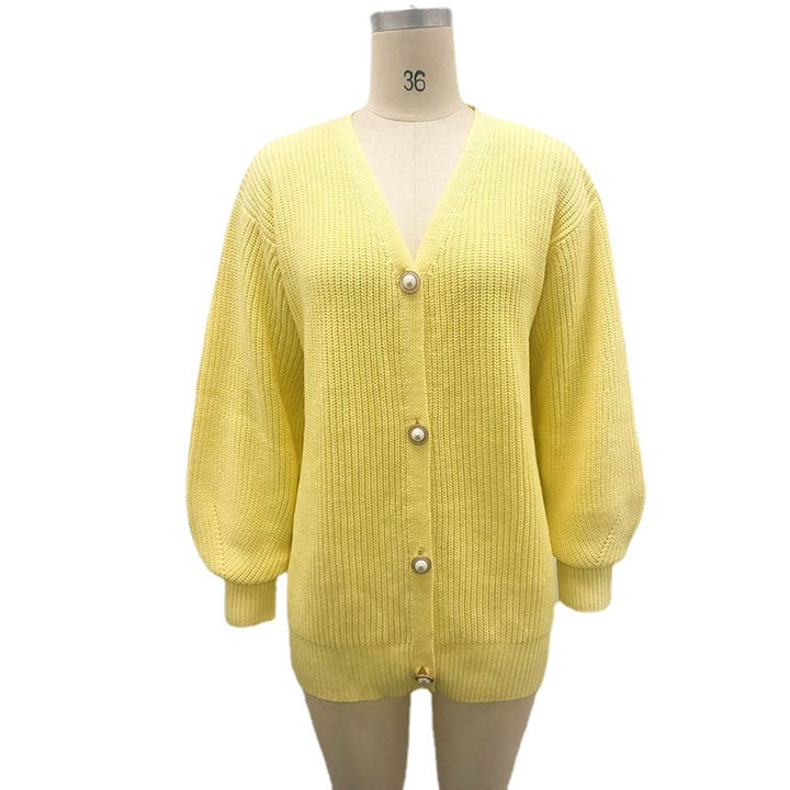 Femme Relaxed Fit Button-Up Cardigan Stilla