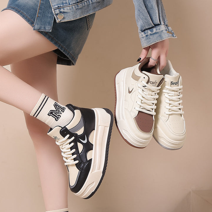 Dame Høje Sneakers med tyk sål og moderne design Stilla