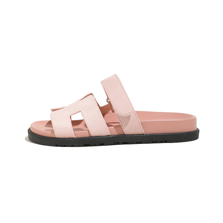 Dame Casual Slides med justerbare remme og moderne design Stilla