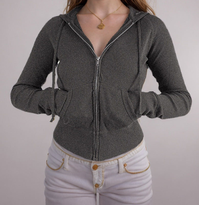 Femme Letvægts Zip-Up Hoodie Stilla