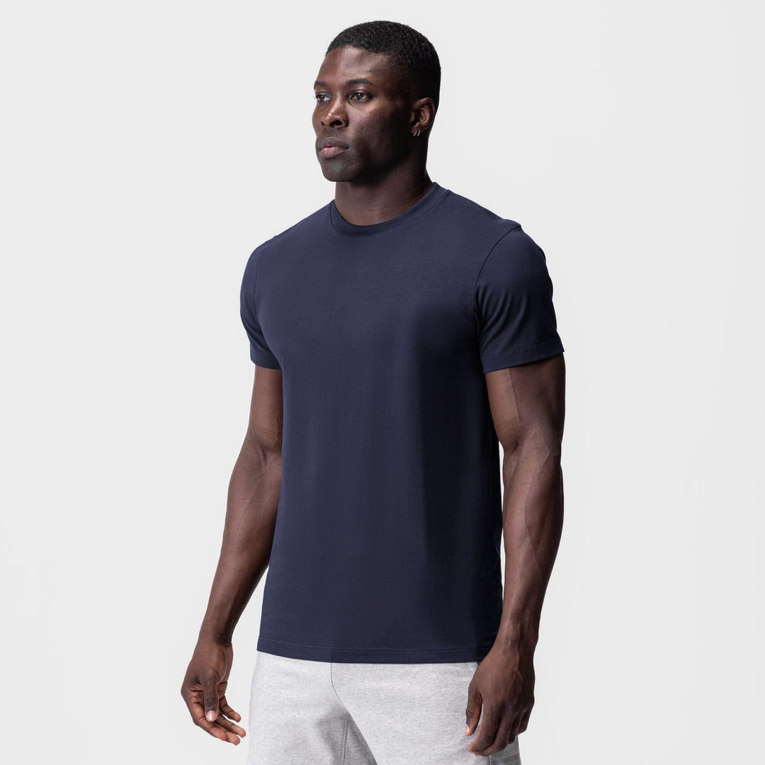 Herrer Basics T-Shirt i høj kvalitet bomuldsblanding Stilla