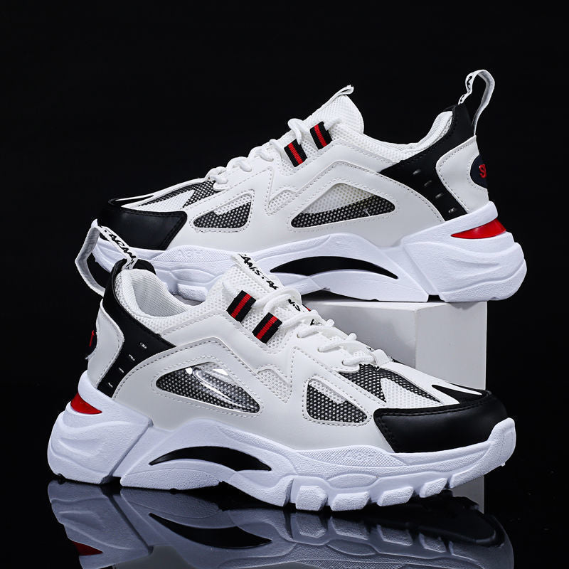 Dame Sporty High-Top Sneakers med åndbare netpartier Stilla