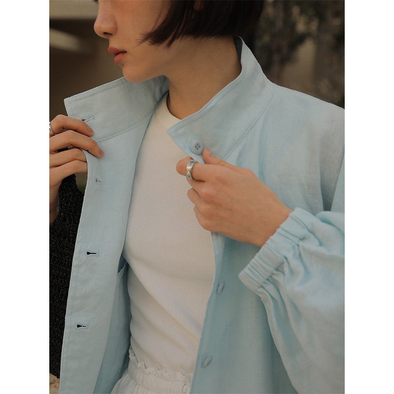 Dame løstsiddende ternet bukser med elastisk talje og praktiske sidelommer Stilla