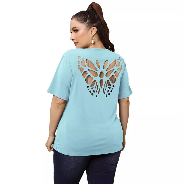 Dame moderigtigt Basis T-Shirt Skovae