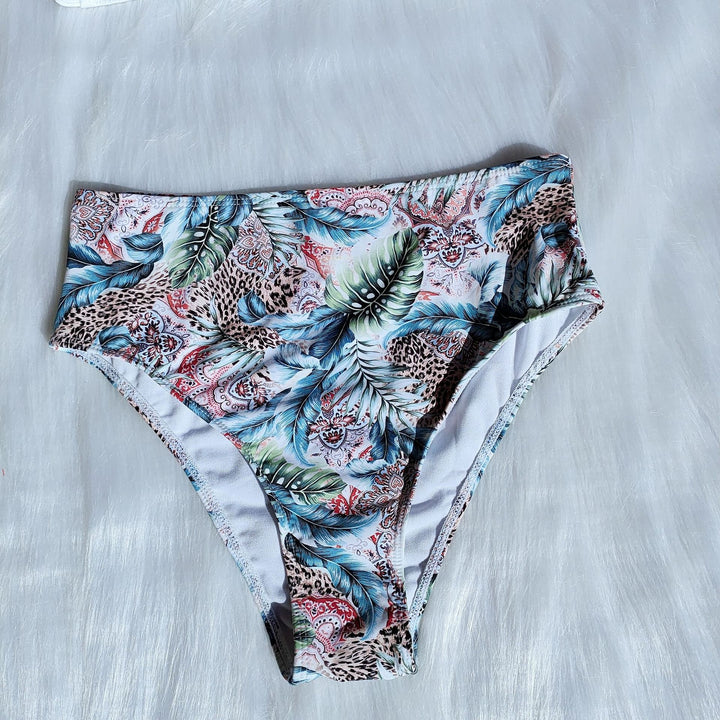 Dame Bikini-sæt med floralt design og moderne snit Skovae