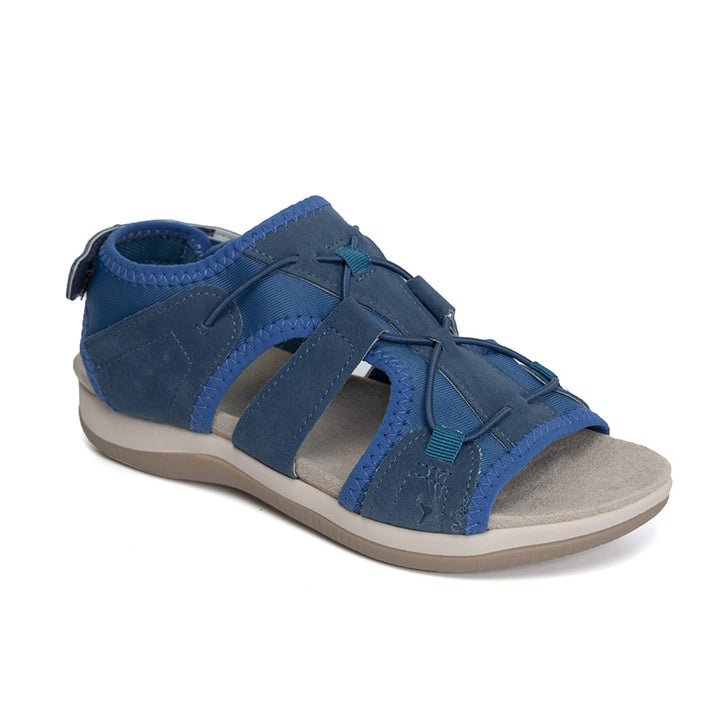 Dame Komfortable Outdoor-Sandaler med justerbare remme og polstret fodseng Stilla