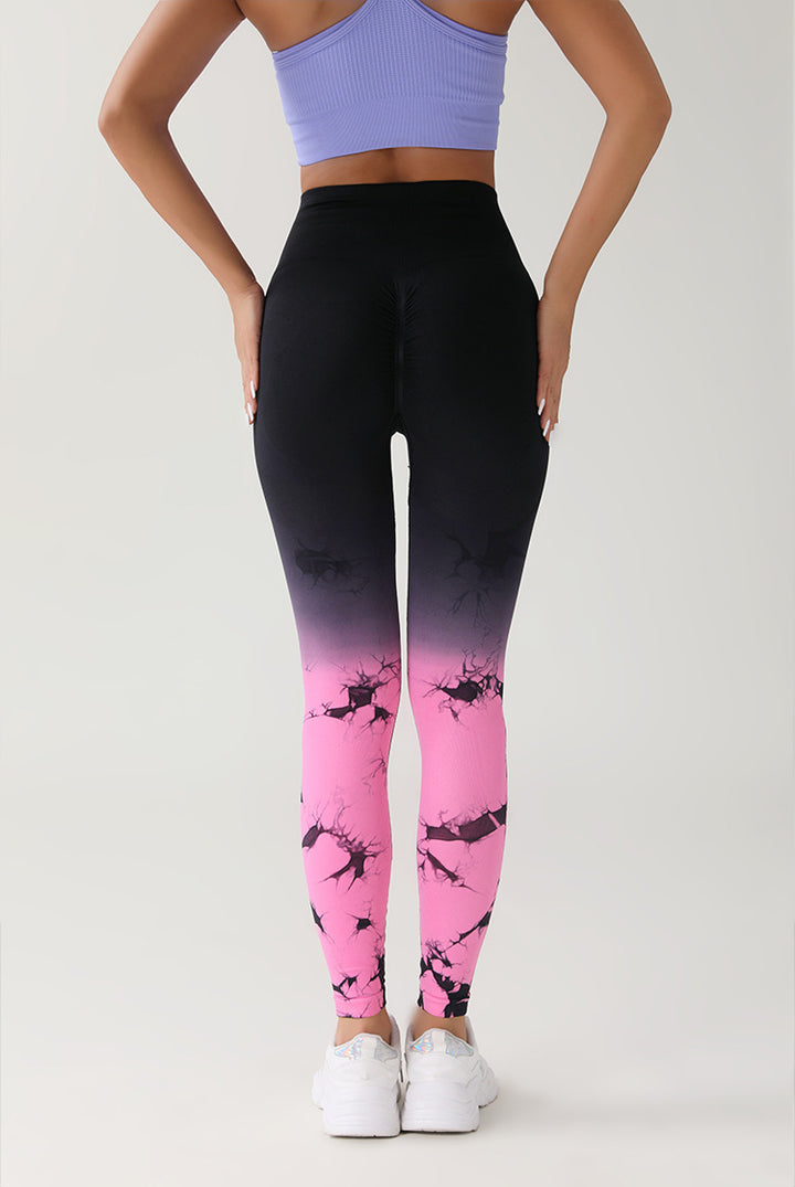 Dame Højfunktionelle Sportleggings med dynamisk Mønster Stilla
