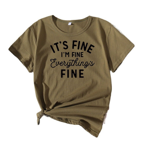 Dame Premium Komfort Statement T-shirt Stilla