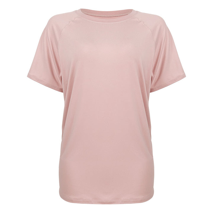 Dame Sporty T-shirt med fugtregulerende materiale og moderne snit Stilla