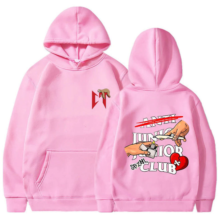 Dame hoodie med original grafisk design og komfortabel pasform Skovae