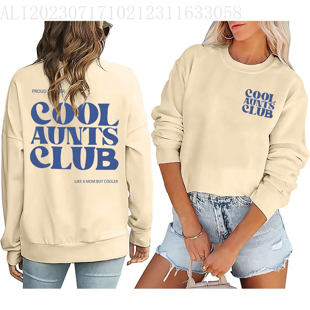 Kvindernes sweatshirts med cool klubmotiv Stilla