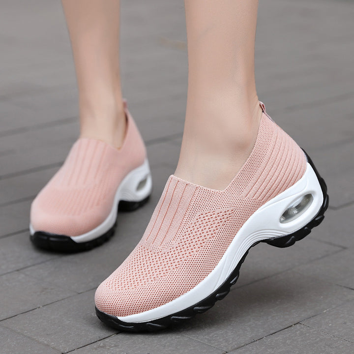 Dame Slip-On Komfort Walkesko med Air Cushion teknologi Stilla
