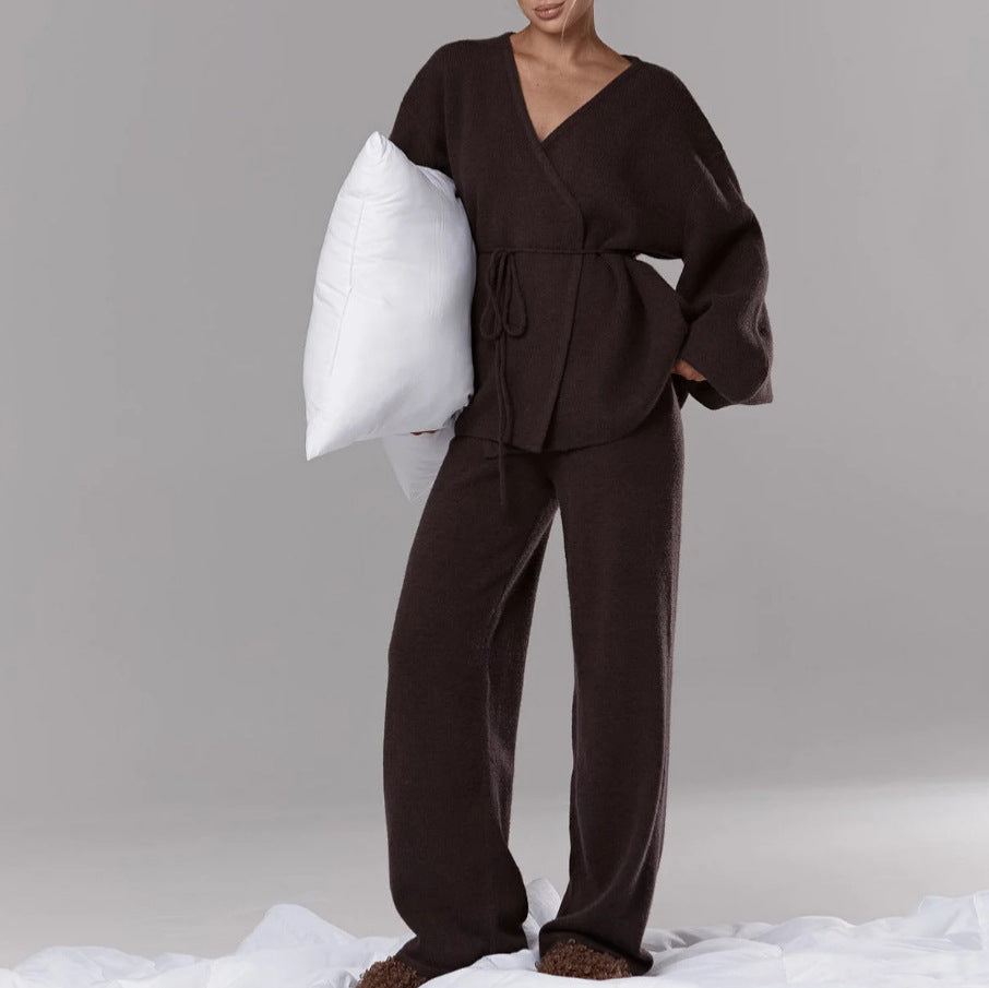 Kvinders lounge sæt med afslappet kimono top og behagelige bukser Stilla