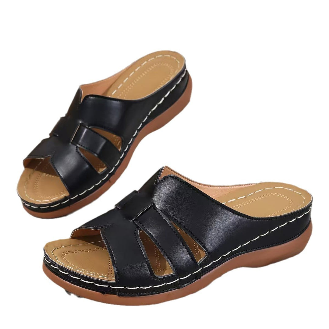 Dame Komfortable og stilfulde sandaler med krydsremme Stilla