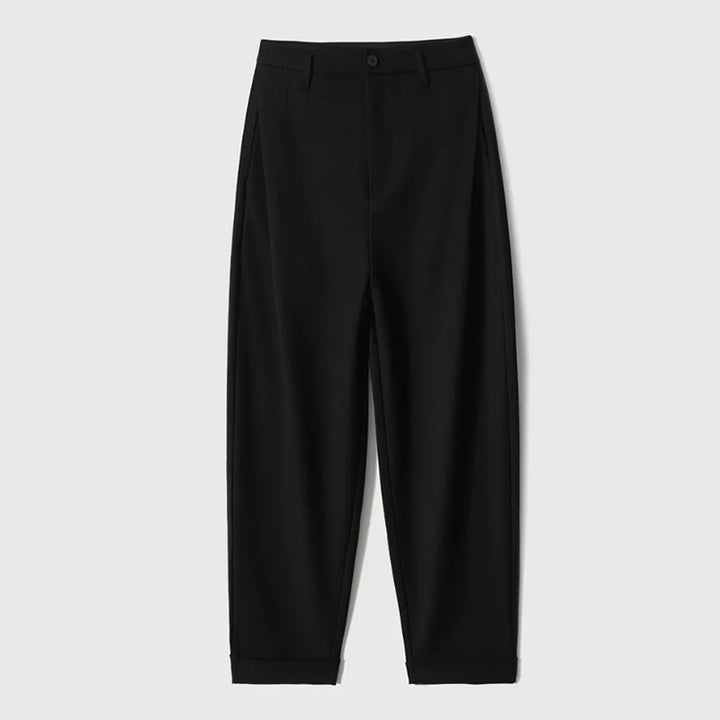 Dame elegant høj talje bukser med sidelomme detalje Stilla