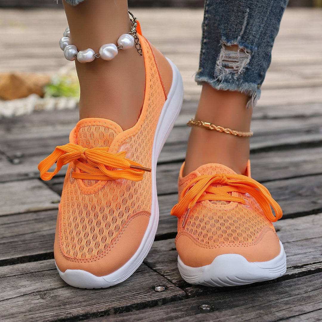Dame Lette og åndbare sneakers med netstruktur Stilla
