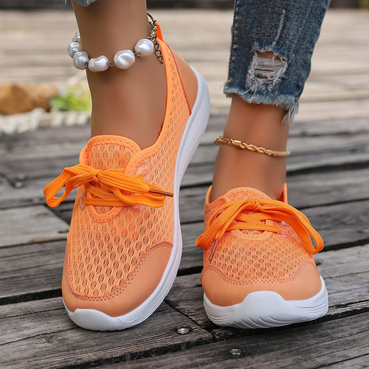Dame Lette og åndbare sneakers med netstruktur Stilla