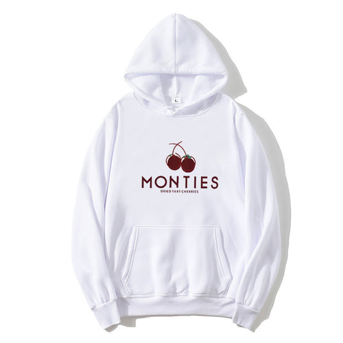 Kvindernes hoodie med frugtagtig logo print Skovae