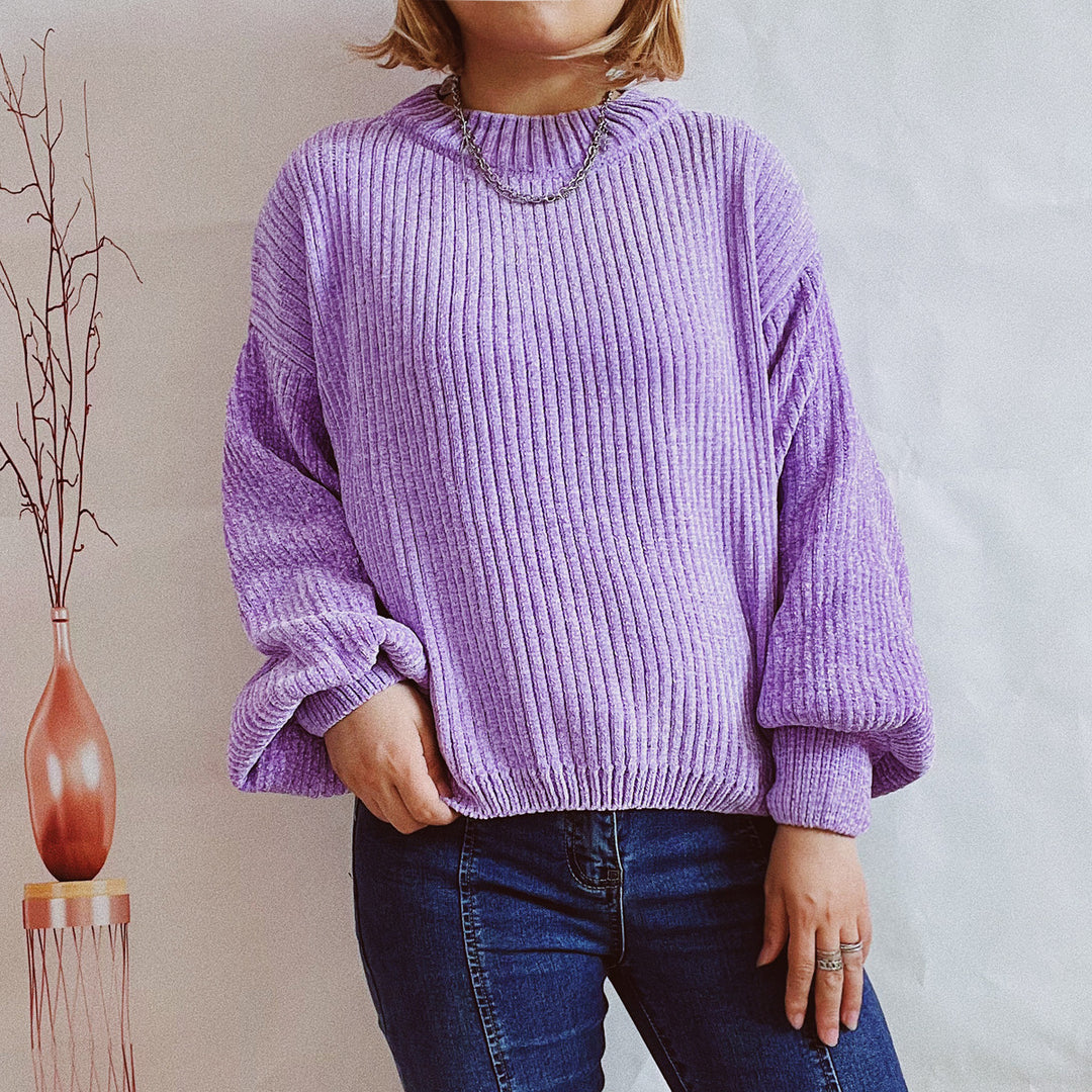 Kvinder Oversized Strik Sweater Stilla