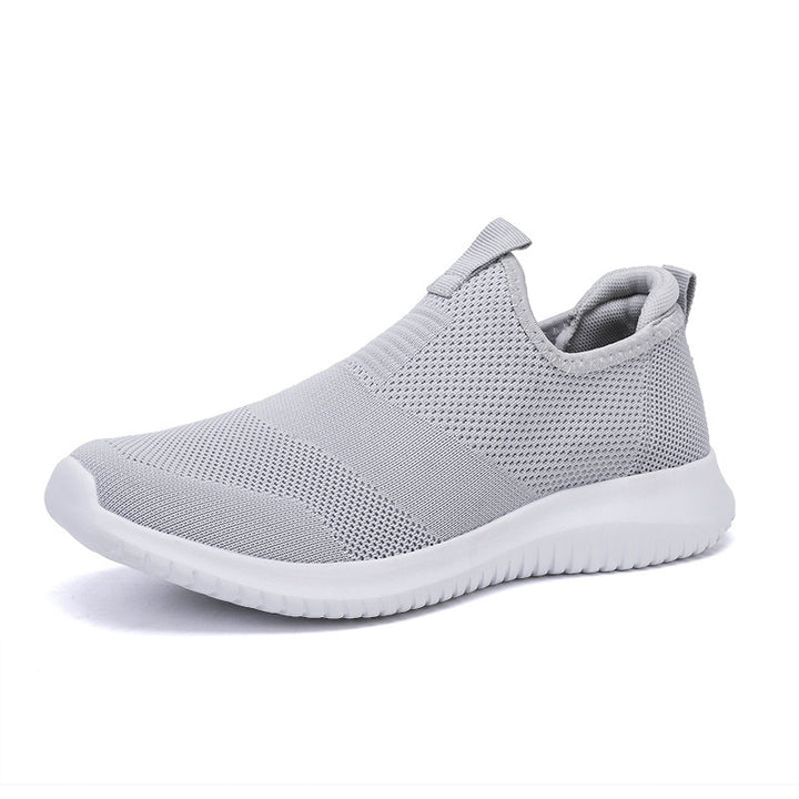 Dame nan minimalistisk slip-on fritidssko med forreste trækstrop, polstret ankelkrave og fleksibel Adaptivsål Skovae