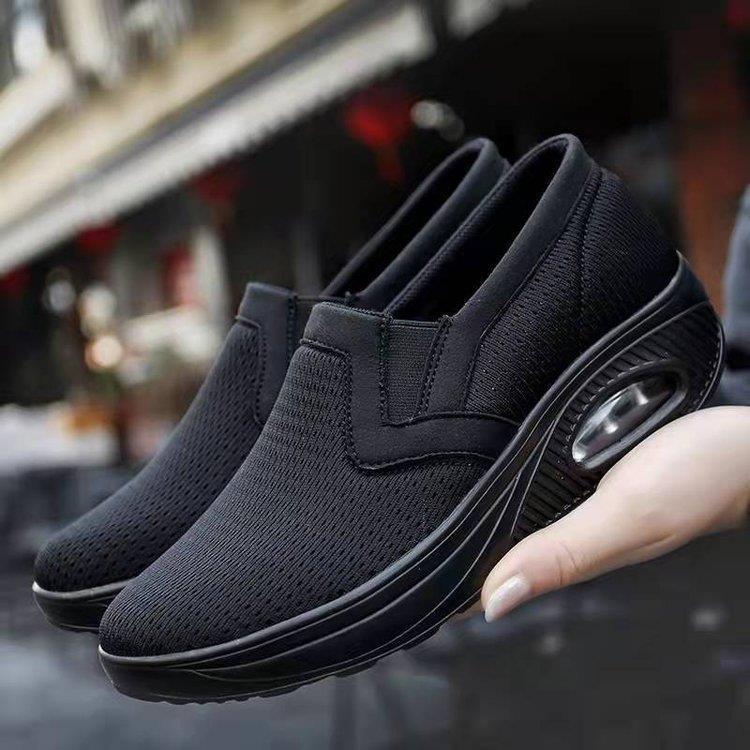 Dame Slip-On Sneakers med luftpolstring og åndbart overmateriale Stilla