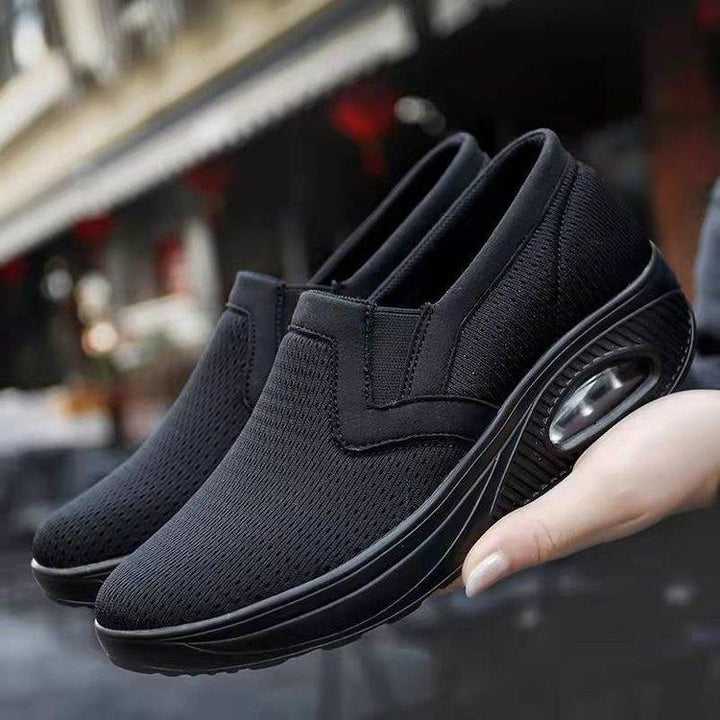 Dame Slip-On Sneakers med luftpolstring og åndbart overmateriale Stilla