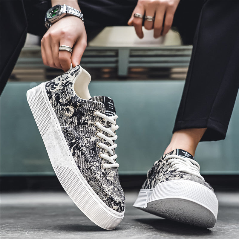 Herre Trendy Grafiktrykkede Sneakers Stilla