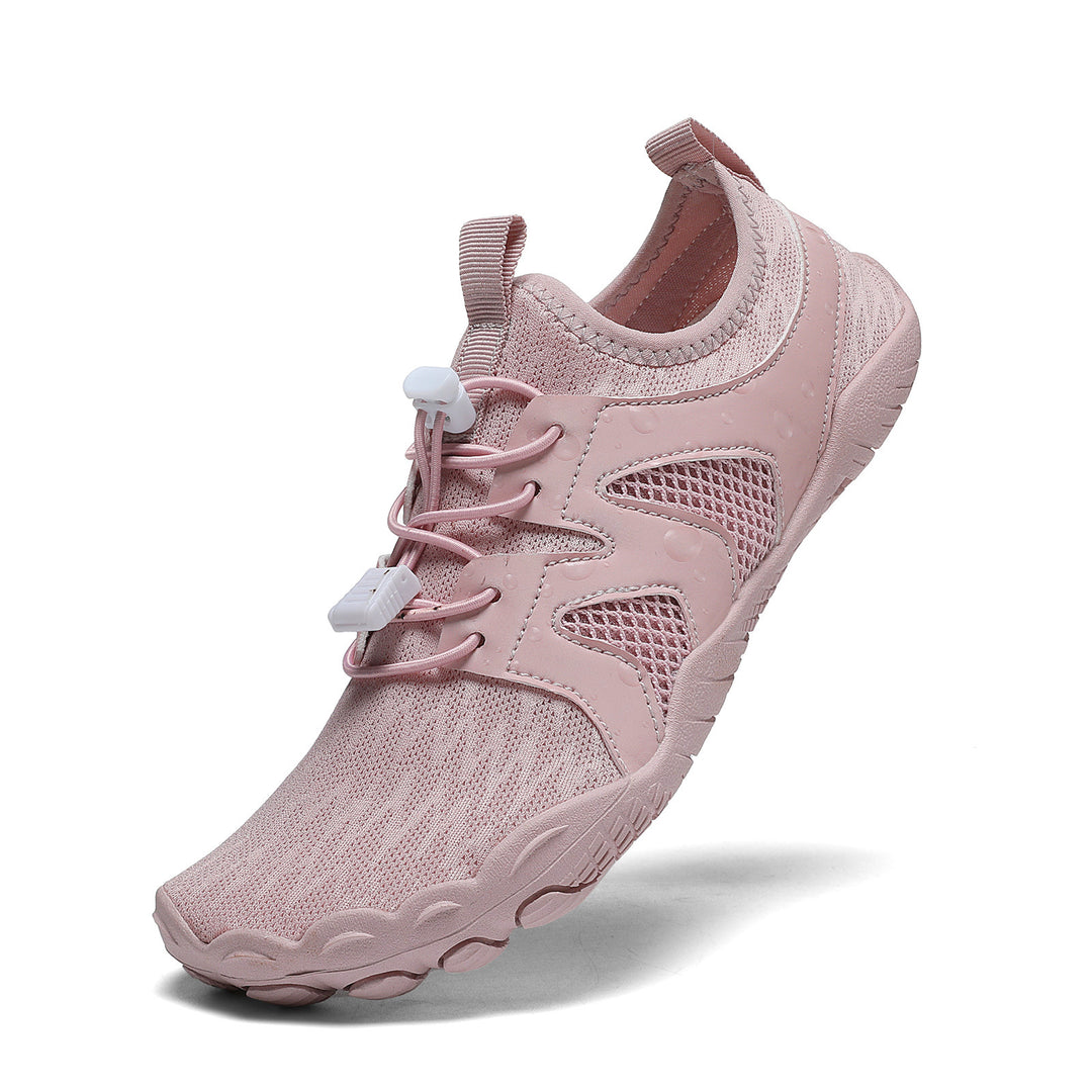 Dame nan Schnellzug-Aqua-Sneaker med elastisk mesh-overdel og skridsikker profilsål Skovae