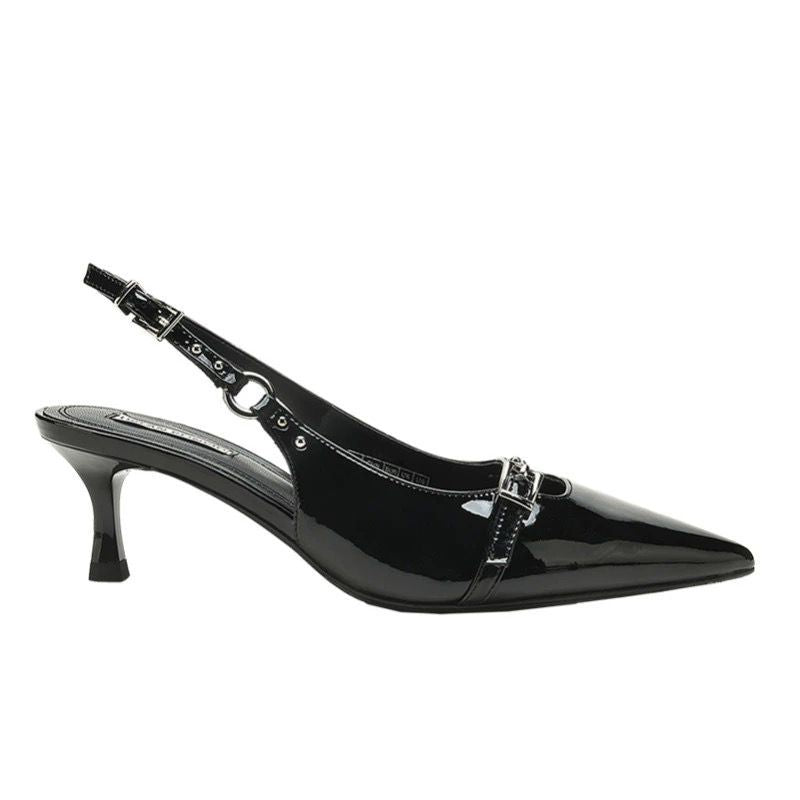Damer Elegante Slingback Pumps med dekorativt spænde-detail Stilla