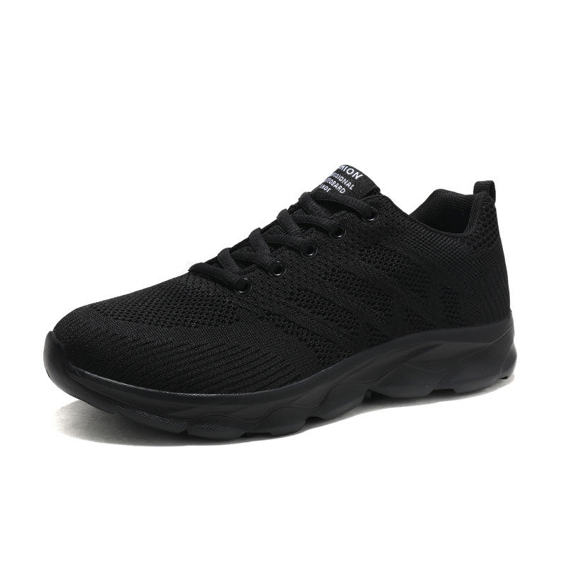 Unisex nan lette åndbare strikkesneakers med dæmpende mellemsål Skovae