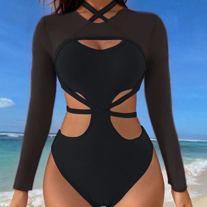 Dame Mesh Langærmet Bikini Sæt Stilla