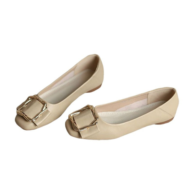 Dame elegante Ballerinas med moderigtige smykkedetaljer og komfortabel sål Stilla
