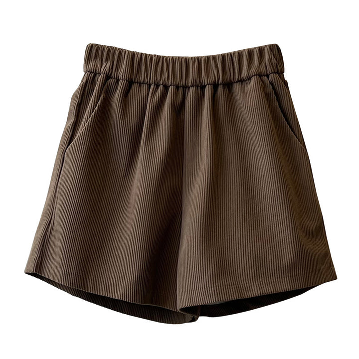 Dame afslappet sæt bestående af kortærmet bluse og komfortable shorts Stilla