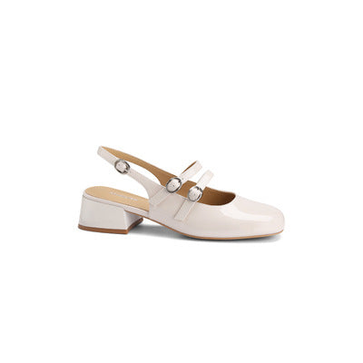 Damernes Sling-Pumps med moderigtige remme og elegante spænder Stilla