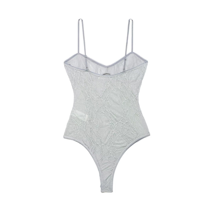 Dame spids bodystocking med forførende design og delicate stropper Skovae