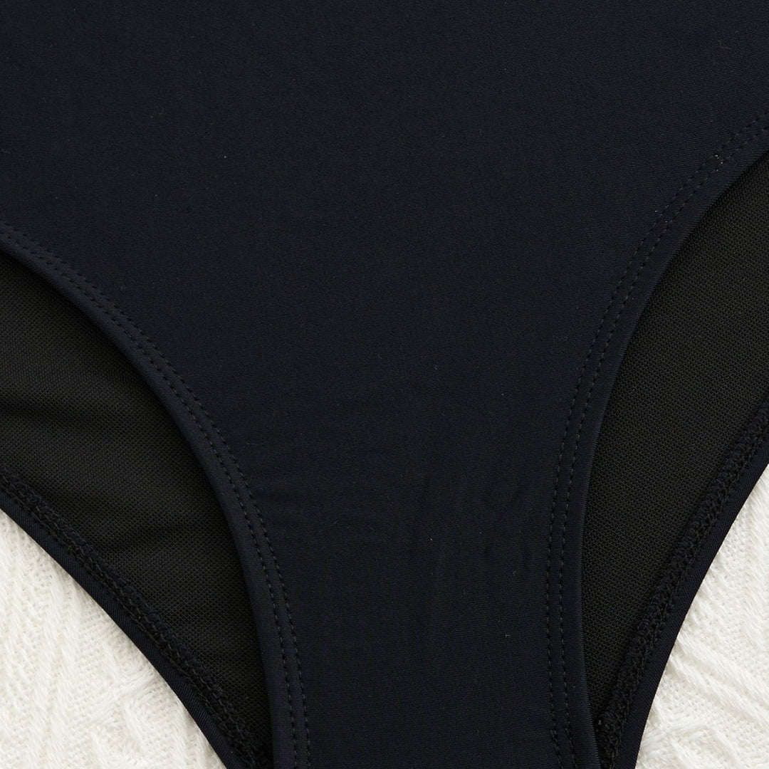Dame Tankini med elegant halterneck-design Skovae