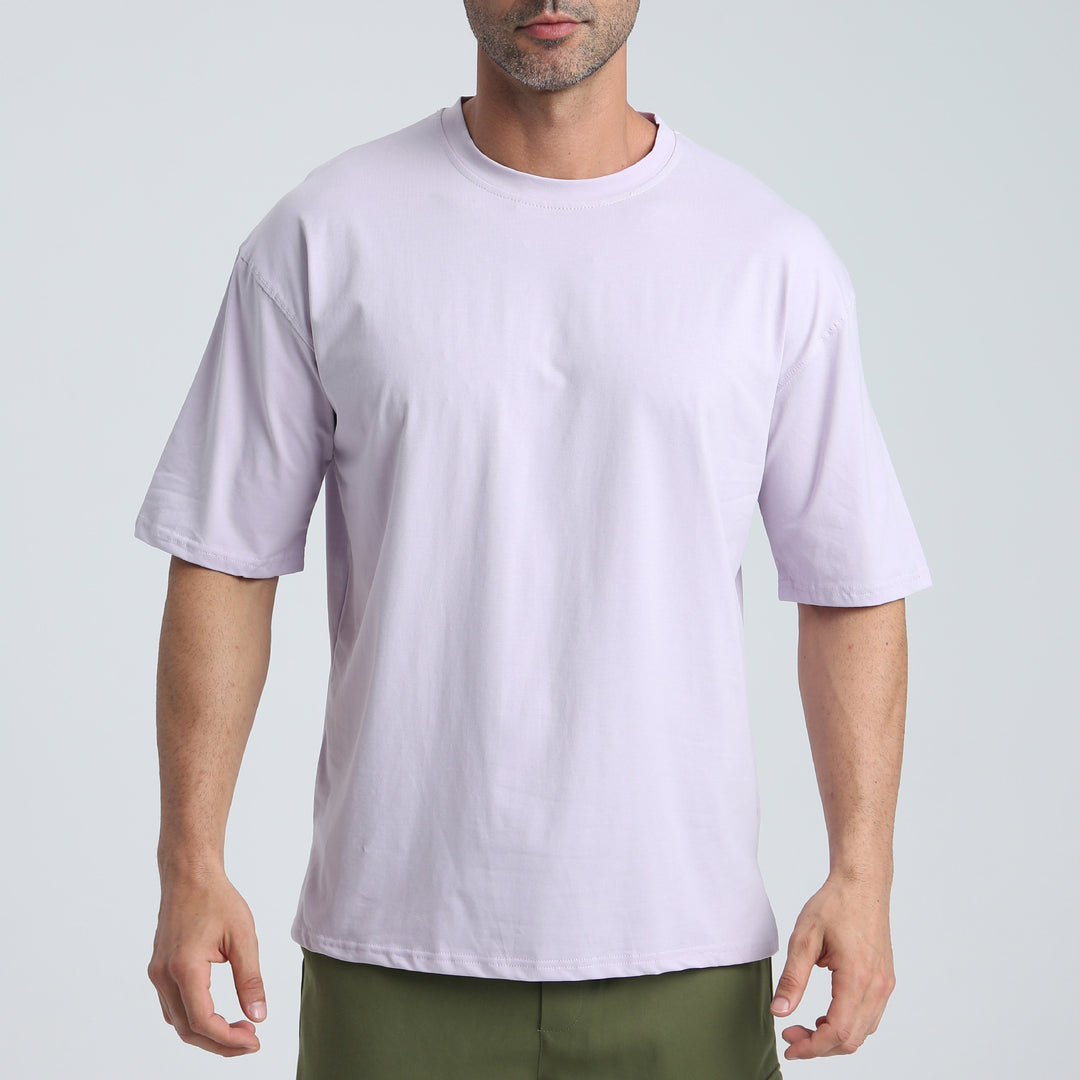 Herrer Behagelig Loose-Fit T-shirt lavet af kvalitetsbomuld Stilla