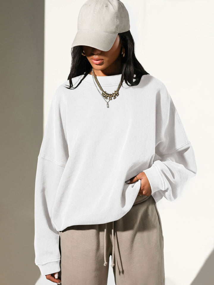 Dame Oversized Sweater med afslappet pasform Stilla
