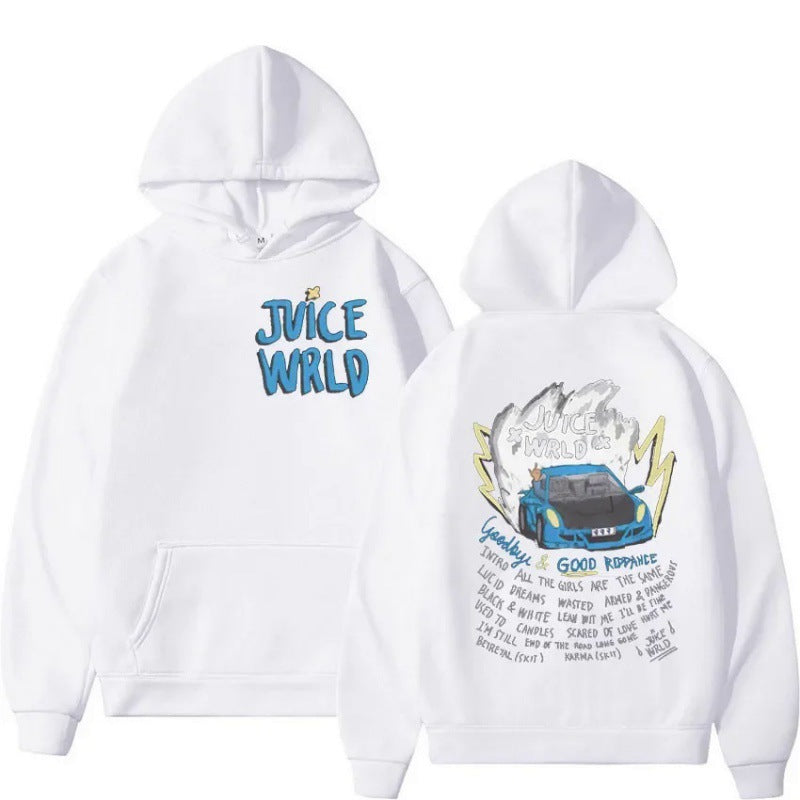 Kvinders hoodie med kreativ grafisk design og komfortabel pasform Skovae