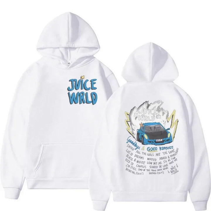 Kvinders hoodie med kreativ grafisk design og komfortabel pasform Skovae
