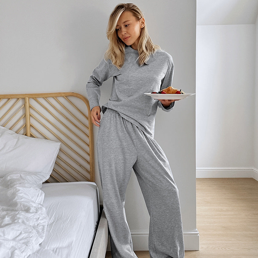 Dame pyjamasæt i behageligt, åndbart materiale med et moderne snit Stilla