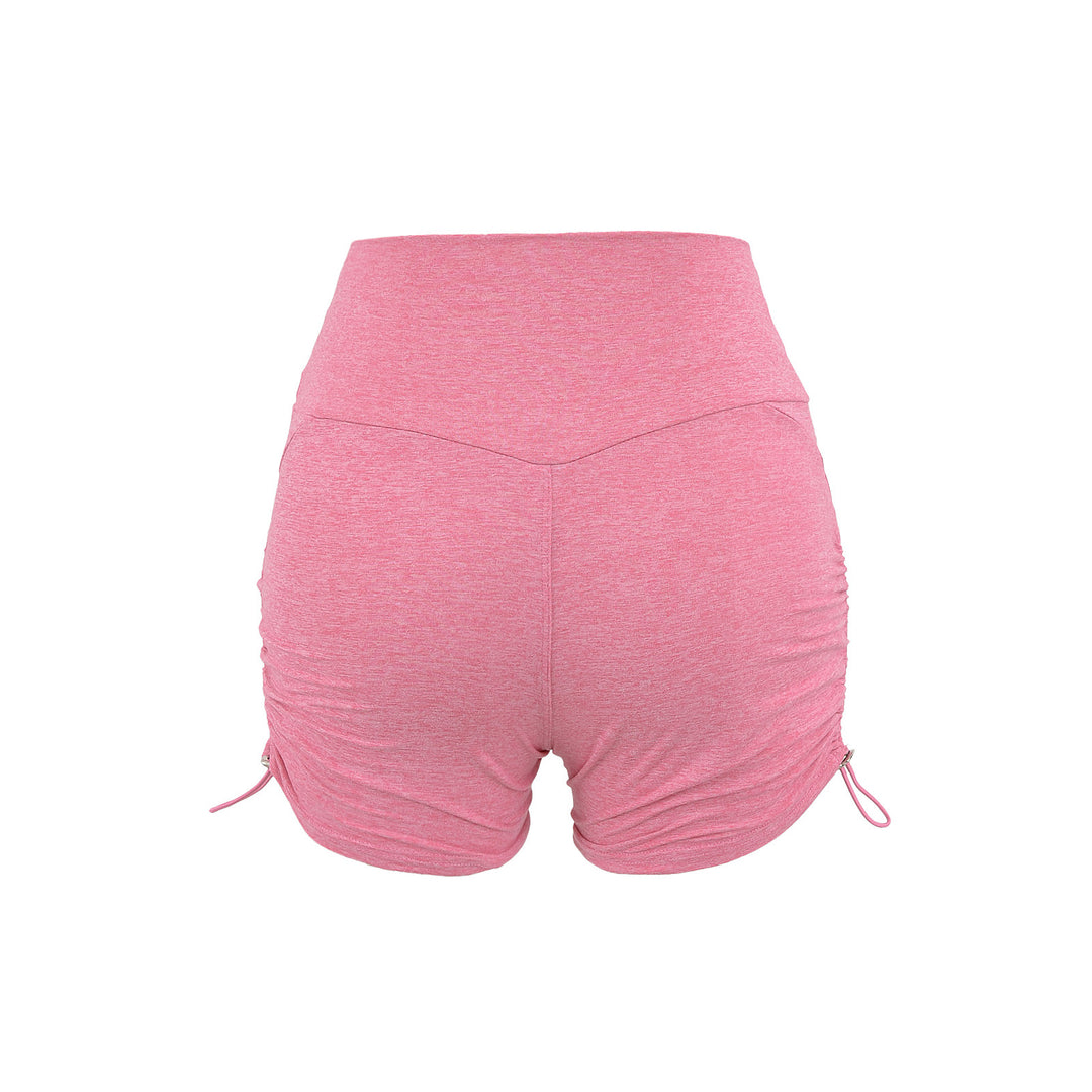 Dame Højskårne Sportshorts med raffinerede flæser og komfortabel indlæg Stilla