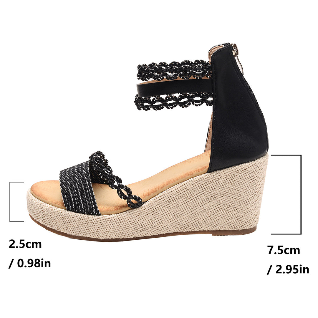 Dame Wedge Sandaler Stilla