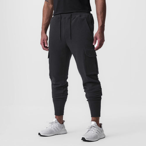 Herrer Multifunktionel Cargo-Joggingbukser med sidelommer og elastisk linning Stilla